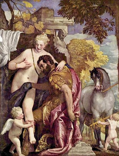 Paolo Veronese Mars und Venus china oil painting image